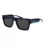 Polaroid PLD6224SX54PJ Unisex Päikeseprillid - Must raam, hall polariseeritud lääts 54mm