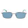 Polaroid PLD6227SX566L Unisex Päikeseprillid Havana Ruudukujulise Raamiga Roheliste Polariseeritud Läätsedega 56mm