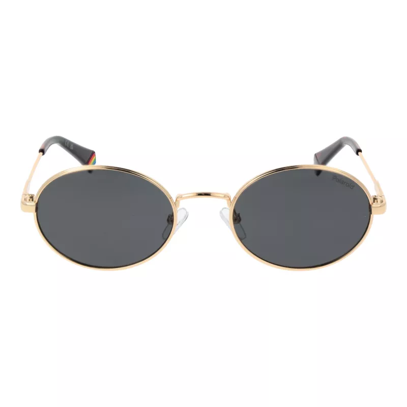 Polaroid PLD6228SX5300 Unisex Päikeseprillid - Must raam, hallid läätsed, 53 mm