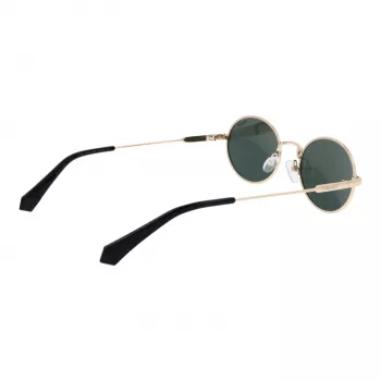 POLAROID PLD6228SX532M Unisex Rectangular Sunglasses - Brown Havana Frame, Brown Polarized Lens, 53mm