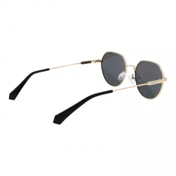 Polaroid PLD6236SX54RH Unisex Ristkülikukujulised Päikeseprillid - Havana Raam Pruun Lääts 54mm