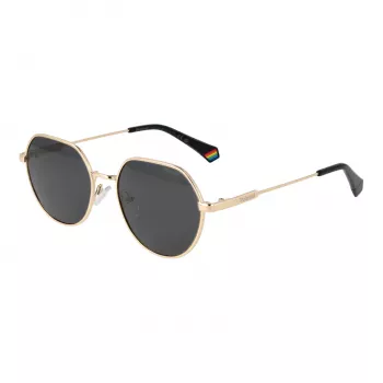 Polaroid PLD6236SX54RH Unisex Ristkülikukujulised Päikeseprillid - Havana Raam Pruun Lääts 54mm