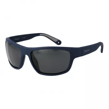 Polaroid PLD7037S60FLL Unisex Ristkülikukujulised Päikeseprillid - Polariseeritud UV400 - 60/16/140 mm