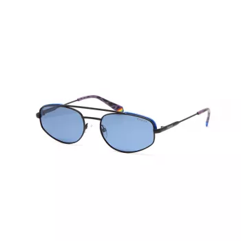 POLAROID Unisex PLD6130SOY4 Päikeseprillid Havana Brown Polarized 55mm