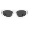 POLAROID Unisex PLD6169S900M9 Päikeseprillid - Havana Propionaadist Raam, Pruunid Polariseeritud Läätsed, 55mm