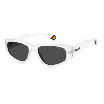POLAROID Unisex PLD6169S900M9 Päikeseprillid - Havana Propionaadist Raam, Pruunid Polariseeritud Läätsed, 55mm