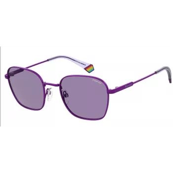 POLAROID Unisex PLD6170SB3V Päikeseprillid - Mattmust raam, hallid polariseeritud läätsed, 53 mm
