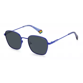POLAROID Unisex PLD6170SGEGC3 Päikeseprillid - Havana raam, roheline polariseeritud lääts, 53 mm
