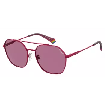POLAROID Unisex PLD6172SQHO Päikeseprillid - Polariseeritud UV400 kaitse - Ruudukujuline raam 57mm