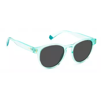 POLAROID Unisex PLD6175S5CBM9 Päikeseprillid Havana Grey Blue Mirror 51mm