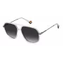 POLAROID Unisex PLD6182S900WJ Ristkülikukujulised polariseeritud päikeseprillid - must raam, hall lääts 59mm