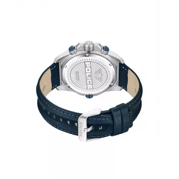 POLICE meeste PEWJF0022503 kvartskell analoog 46mm roostevaba teras must nahkrihm