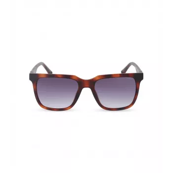 POLICE Meeste SPLN34M540878 Päikeseprillid Havana atsetaatraamiga, pruunid läätsed, 54 mm