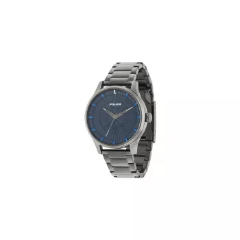 Police meeste käekell R1453282003 44mm roostevaba teras must numbrilaud nahkrihm kvarts analoog