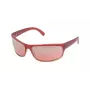 POLICE S186371ACNX Unisex Aviator Päikeseprillid - Must atsetaatraam, Hall polükarbonaat lääts, 71 mm läätse laius