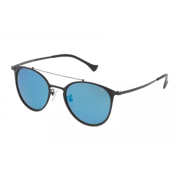 POLICE SPL15651599B Unisex Päikeseprillid - Ristkülikukujuline Plastikraam UV400