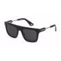 POLICE SPLF71-53700Y Meeste ruudukujulised atsetaatpäikeseprillid Must/Hall 53/21/145 mm