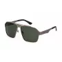 POLICE SPLL08-63I47P meeste päikeseprillid - tumehall atsetaatraam, hallid polariseeritud läätsed, 63/13/140 mm