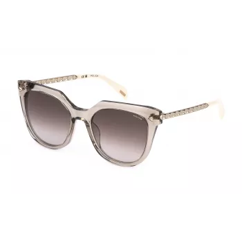 POLICE SPLN63-5307T1 Naiste päikeseprillid Havana 53mm