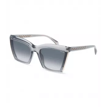 POLICE SPLP44-60098Z Naiste ristkülikukujulised päikeseprillid - Havana/Pruun - 60/21/140 mm