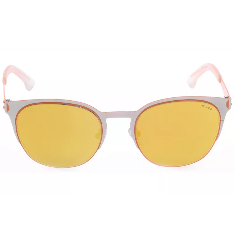 POLICE Unisex SPL341-S34G Päikeseprillid Havana 52/21/145 mm