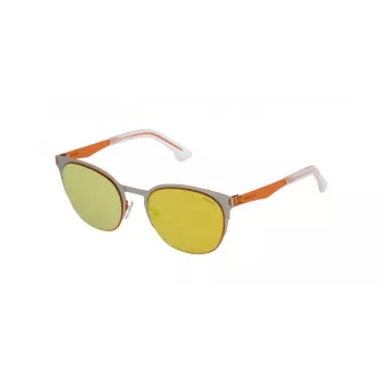 POLICE Unisex SPL341-S34G Päikeseprillid Havana 52/21/145 mm