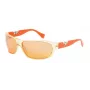 POLICE Unisex Sunglasses S180368JA1X - Acetaatraam, polükarbonaat lääts, UV400 kaitse