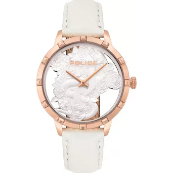 POLICE Naiste PL16041MSR-01 Roosakuldne Roostevabast Terasest Kvartskell 36mm