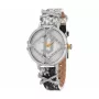 POLICE Women's PL16068BS-04 Quartz Analog Watch 34mm Stainless Steel Mesh Blue Dial