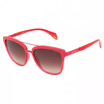 POLICE Naiste Päikeseprillid SPL498550SG3 Havana Pruun Gradient 55mm