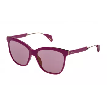 Police Naiste Päikeseprillid SPL62156Z05G Havana Butterfly 56mm