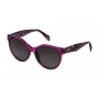 POLICE naiste päikeseprillid SPLC22E5809AH Havana atsetaat kandiline 58mm