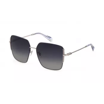 POLICE naiste päikeseprillid SPLF34-570E59 Havana/pruun Butterfly Cat-Eye 57mm