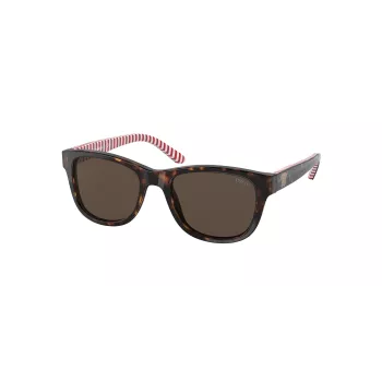 Polo Ralph Lauren PP9501-593673 Unisex Päikeseprillid Havana Pruun 47mm