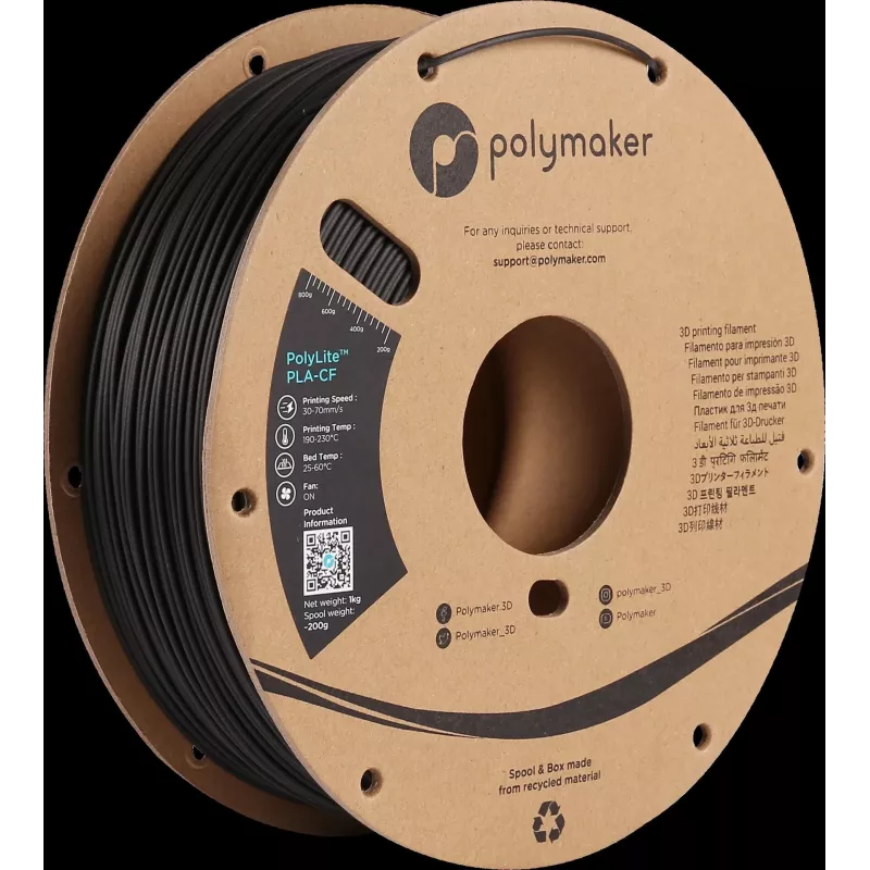 Polymaker PA10001 PLA filament 1,75 mm 1 kg must