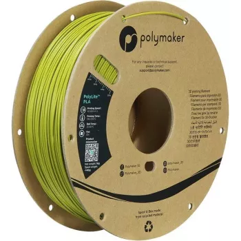 Polymaker PolyLite PLA 3D-printeri filament 1,75mm oliivroheline 1kg (PA02058)