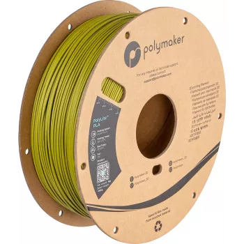 Polymaker PolyLite PLA 3D-printeri filament 1,75mm oliivroheline 1kg (PA02058)