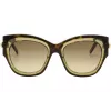 POMELLATO Naiste Päikeseprillid PM0008S-001 - Must atsetaatraam, hall lääts, 52mm