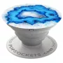PopSockets Original PopGrip telefoni käepide ja alus - Ice Blue Agate
