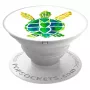 PopSockets PopGrip Turtle Love - Vahetatava pealisega telefonihoidik ja alus, mitmevärviline