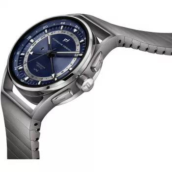 PORSCHE DESIGN Flat Six P'6000 Meeste Automaatne Kronograafkell 42mm Roostevaba Teras Kumm Must