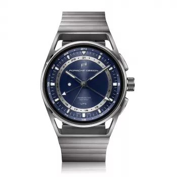 PORSCHE DESIGN Flat Six P'6000 Meeste Automaatne Kronograafkell 42mm Roostevaba Teras Kumm Must