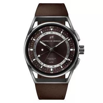 Porsche Design Men's Automatic Chronograph Watch 42mm Stainless Steel Black Rubber
