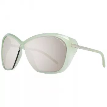 Porsche Design Naiste Päikeseprillid P8603-66B Kuld/Pruun Piloot Aviator 66/7/115 mm