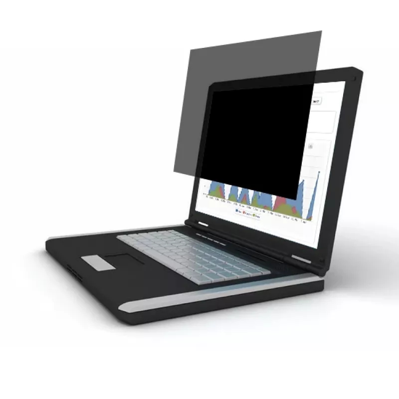 Port Connect 2D Professional privaatsusfilter 15,6 inch (16:9) | Pimestusvastane, kriimustuskindel, sinise valguse ja UV-kaitsega | Eemaldatav liimkinnitus ja libisemiskinnitused | Pööratav matt/läikiv