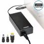 Port Connect 65W sülearvuti vahelduvvooluadapter Lenovo jaoks - Slim Tip, must