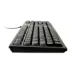 Port Connect Office Budget juhtmega klaviatuur - must