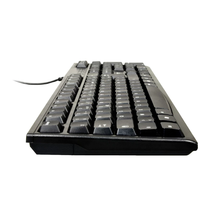 Port Connect Office Budget juhtmega klaviatuur - must