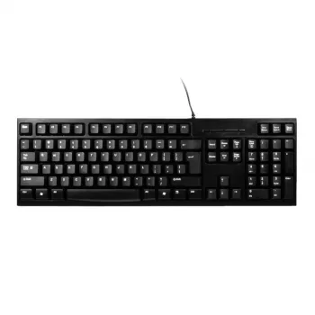 Port Connect Office Budget juhtmega klaviatuur - must