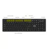 Port Connect Tough Office USB-klaviatuur - must